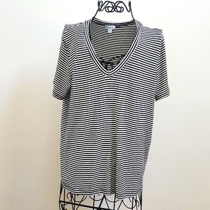 Women's Splendid striped v-neck t-shirt